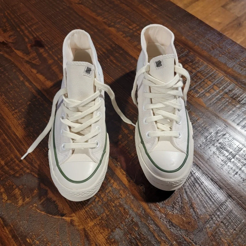 Converse Undefeated x Chuck 70 Mid Parchment Chive - A00670C Mens 5.5 Womens 7.5